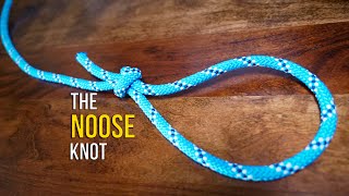 How to tie the Noose Knot in UNDER 60 SECONDS  How to Tie a Loop Knot [upl. by Zalea]