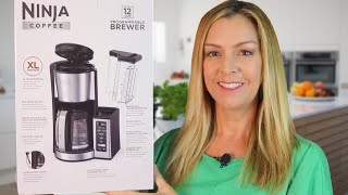 Review Ninja 12Cup Programmable Coffee Maker [upl. by Ahsikan]