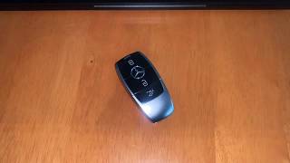 How to change Mercedes Benz key fob battery 2019  2022  easy way [upl. by Nicks]