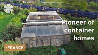 2 greenhouses and 3 containers in wasteland become dream home [upl. by Lindy]