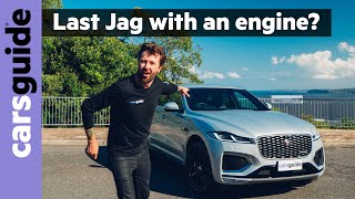 Jaguar FPace 2021 review Revised luxury SUV improves on an attractive package [upl. by Amathiste]