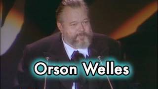 Orson Welles receiving an Honorary Oscar® [upl. by Lateehs]