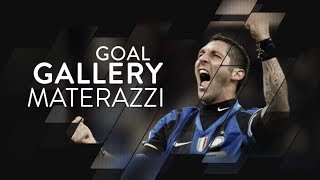 MARCO MATERAZZI  All of his 20 Inter goals 🇮🇹️🖤💙 [upl. by Aihselef]