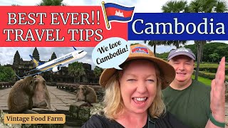 The Ultimate CAMBODIA Travel Tips 😁🇰🇭 ✈️🧳🐵 [upl. by Eleanora]