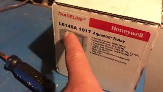 Honeywell Aquastat AquaStat Replacement Furnace Boiler Tips [upl. by Micki]