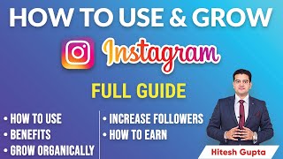 How to Use Instagram in Hindi  Instagram Tutorial for Beginners  Instagram Organic Growth Strategy [upl. by Hamnet]