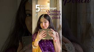 MUST have essentials in my Wedding Emergency Kit  Jhanvi Bhatia [upl. by Cowles]