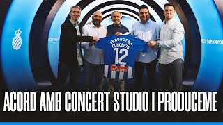 🤝 Acord amb Concert Studio i Produceme per a la gestió desdeveniments musicals a l’RCDE Stadium [upl. by Yecnahc290]