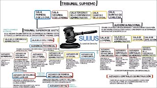 PODER JUDICIAL JUZGADOS Y TRIBUNALES [upl. by Hummel101]