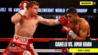 FULL FIGHT  Canelo Alvarez vs Amir Khan DAZN REWIND [upl. by Lenaj825]