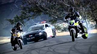 Moto vs police  DRIFT [upl. by Selwyn346]