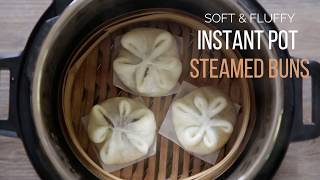 How To Make Instant Pot Chinese Steamed Buns [upl. by Euginom192]