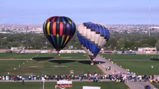 Albuquerque Balloon Fiesta  highlights from Monday 5 October 2015 [upl. by Reiss]