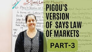 Pigous Version Of Says Law of Market  Says Law Of Markets Part  3 [upl. by Eruot]