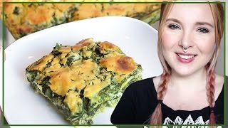 VEGANE SPINATLASAGNE  der Klassiker rein pflanzlich amp mit frischem Spinat [upl. by Eiramaliehs]