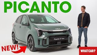 NEW Kia Picanto revealed – BIG makeover for small car  What Car [upl. by Oliva112]