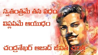 Chandra Shekhar Azad Life History in Telugu  Biographychandrasekhar azad telugu [upl. by Maisie641]