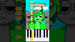 Vineria Theme Incredibox Sprunki  Normal Vs Horror on piano [upl. by Chiaki]