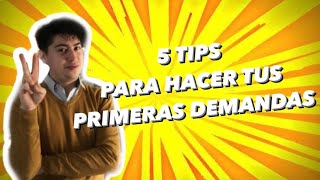 CONSEJOS PARA HACER UNA DEMANDA [upl. by Zoa]