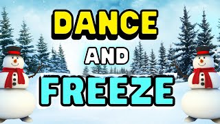 ❄️ Christmas Freeze Dance 🎅🏻Just Dance Christmas 🕺🏽 Dance amp Freeze  Holiday Brain Break 🎄🎁 [upl. by Britni846]