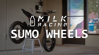 16inch MILK RACING Supermoto Wheels on my Surron [upl. by Raskind786]