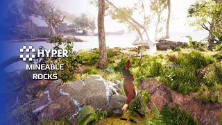 UE5  Mineable Rocks  Walkthrough  GamesByHypercom [upl. by Wilie]