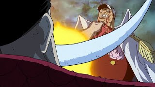 Whitebeard vs Akainu  One Piece English Sub [upl. by Eilzel]