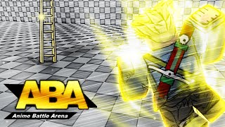 HOW to LADDER  Air COMBO in ABA Roblox ABA Anime Battle Arena [upl. by Ayot]