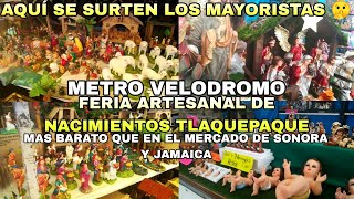 NACIMIENTOS NAVIDEÑOS MAS BARATOS QUE EN EL MERCADO DE JAMAICA Y MERCADO DE SONORA [upl. by Lonnie144]