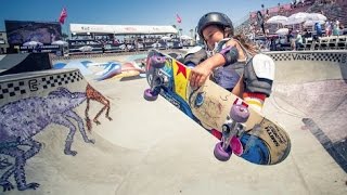 Sky youngest girl to skate in the Vans Us Open Pro Series [upl. by Tegan]