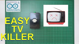 Easily make a TV killer  TV Be Gone device using Arduino Nano [upl. by Ned]