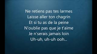 Amel Bent  Ne retiens pas tes larmes Paroles [upl. by Atinniuq]