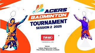 Quarter Finals TBW Acers Badminton Tournament Singles 2025  Season2 [upl. by Alhsa]