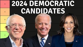 2024 Democratic Primary Candidates Tier List [upl. by Ettennaj]