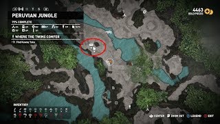 Peruvian Jungle Treasure Chest amp Document Location  Shadow of the Tomb Raider [upl. by Lamaaj]