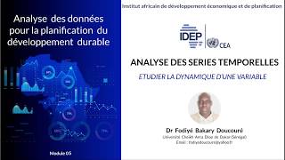 Module 5  Analyse des séries temporelles  Basculer [upl. by Anyahs]