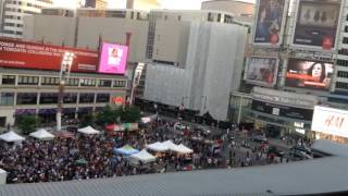 YongeDundas Square Toronto Canada🇨🇦2016 [upl. by Lemej]