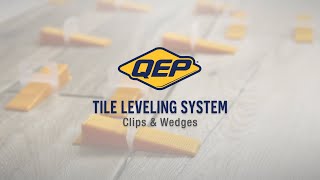 QEP Wall amp Floor Tile Leveling System [upl. by Jenkins837]