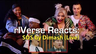 rIVerse Reacts SOS by Dimash  Live Performance Reaction [upl. by Esinrahc69]