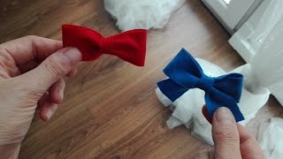 Jak zrobić kokardę  How to make a bow [upl. by Warren842]