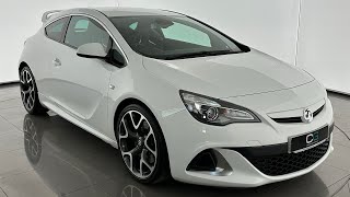 White  Vauxhall Astra  GTC 20T VXR [upl. by Nagram]