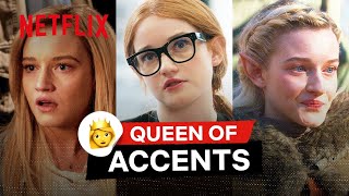 How Many Accents Can Julia Garner Do  Best in Class Accents  Netflix Philippines [upl. by Shelburne612]