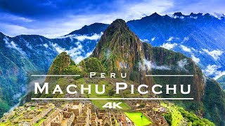 Machu Picchu Peru 🇵🇪  by drone 4K [upl. by Bealle291]