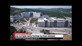 KOÜ İLETİŞİM FAKÜLTESİNDE BAYRAK DEĞİŞİMİ [upl. by Bussey]