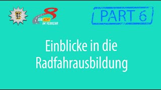 Einblicke in die Radfahrausbildung  KREISVERKEHR amp SPIELSTRAßE [upl. by Annawaj471]