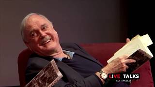 John Cleese amp Eric Idle reading the bookshop sketch at Live Talks Los Angeles [upl. by Wyck302]