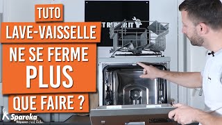 Comment réparer une porte de lave vaisselle qui ne se ferme plus [upl. by Anyaj]