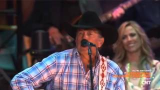 George Srait The Cowboy Rides Away Live from ATT Stadium YouTube 2 [upl. by Rhyne]