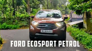 Ford Ecosport Petrol Review  Fun To Drive CSUV [upl. by Htyderem]