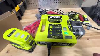 Ryobi 18V 800Watt 12v Auto Inverter [upl. by Otreblanauj39]